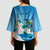 Nicaragua Independence Day Personalized Kimono Sleeve Blouse Since 1821 Proud Guardabarranco Sacuanjoche - Wonder Print Shop