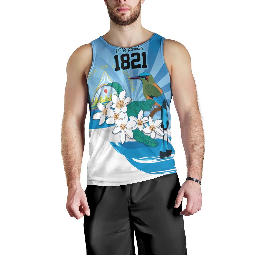 Nicaragua Independence Day Personalized Men Tank Top Since 1821 Proud Guardabarranco Sacuanjoche - Wonder Print Shop