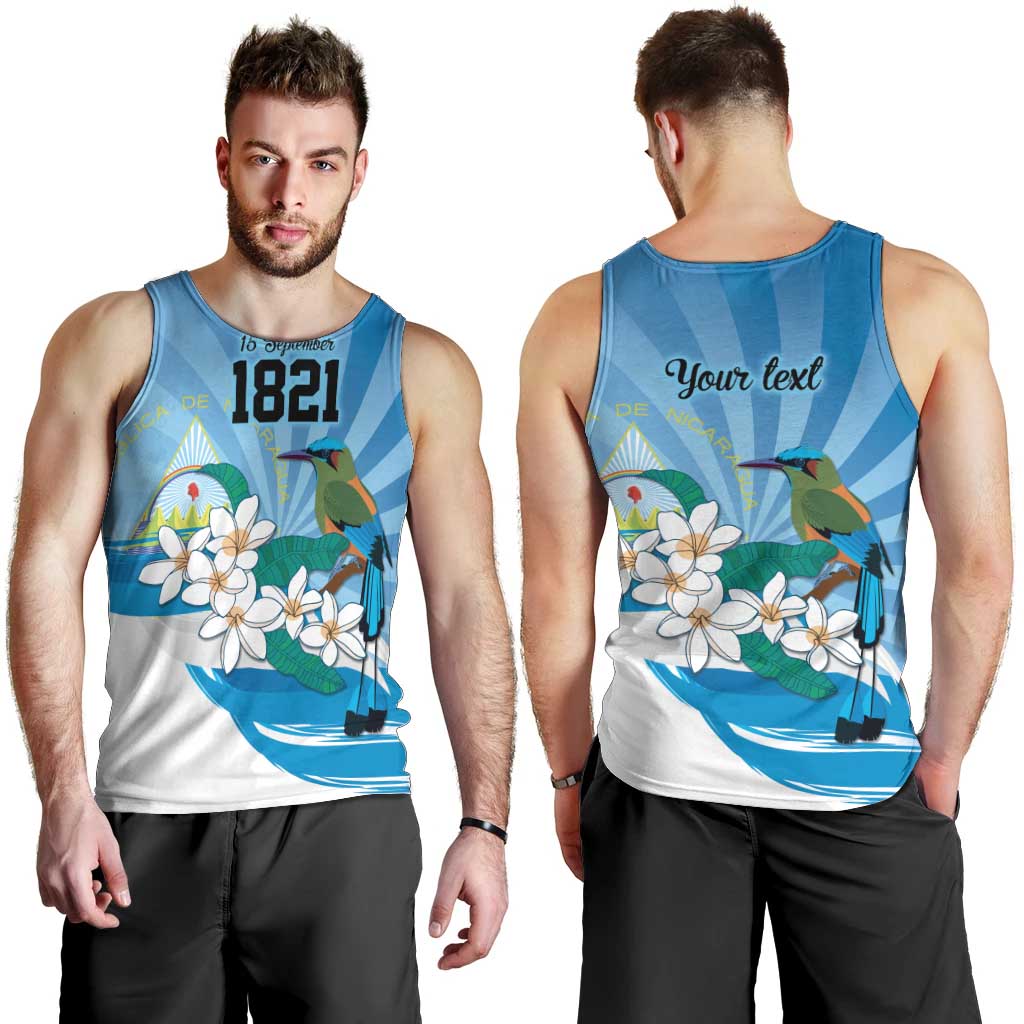 Nicaragua Independence Day Personalized Men Tank Top Since 1821 Proud Guardabarranco Sacuanjoche - Wonder Print Shop