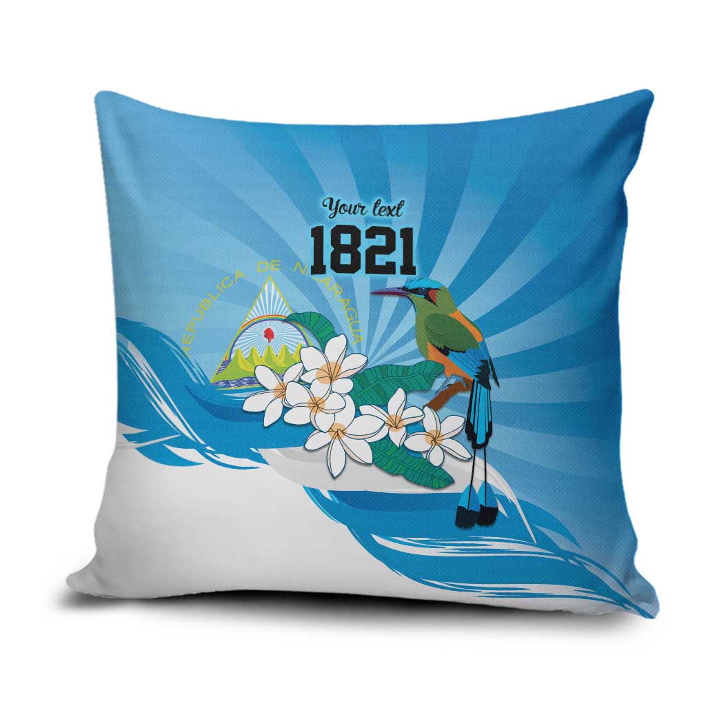 Nicaragua Independence Day Personalized Pillow Cover Since 1821 Proud Guardabarranco Sacuanjoche - Wonder Print Shop