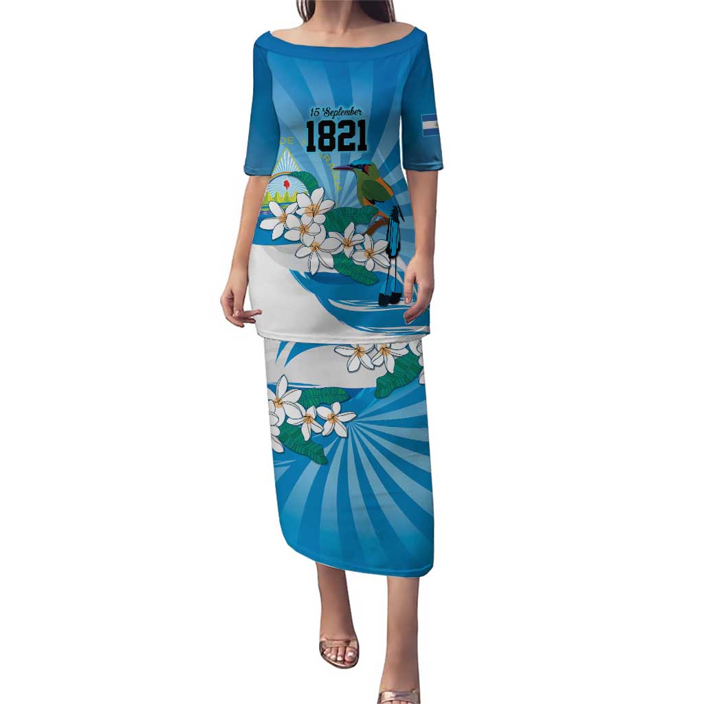 Nicaragua Independence Day Personalized Puletasi Since 1821 Proud Guardabarranco Sacuanjoche - Wonder Print Shop