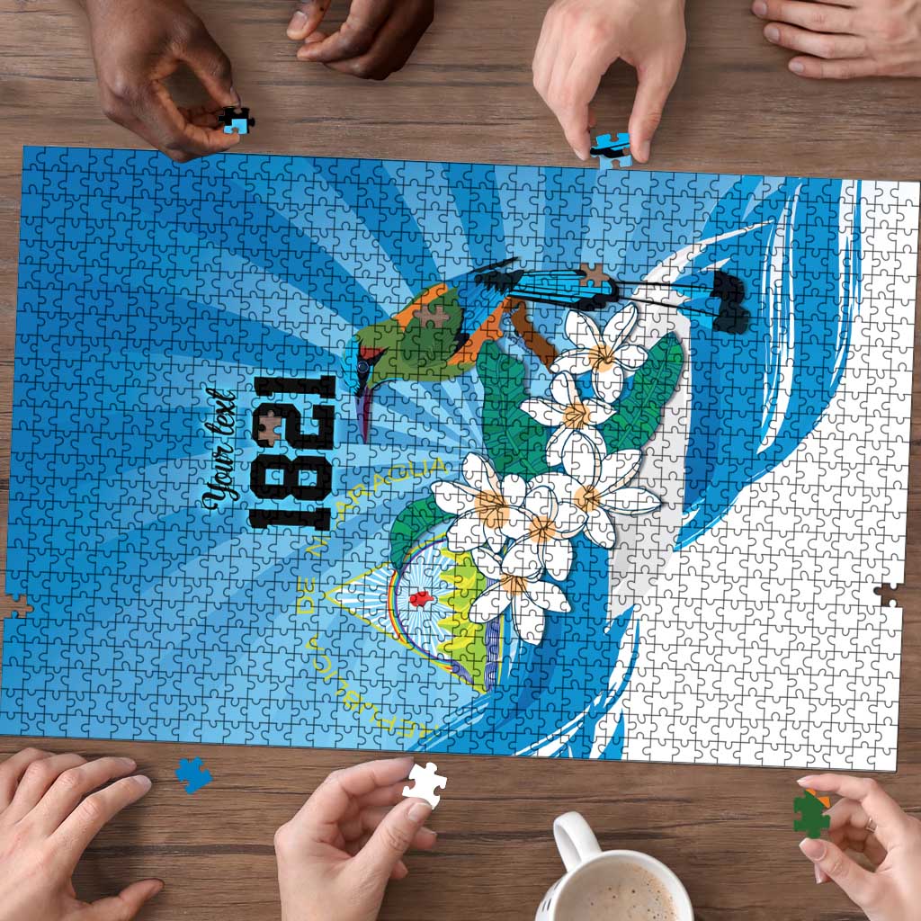 Nicaragua Independence Day Personalized Puzzle Since 1821 Proud Guardabarranco Sacuanjoche - Wonder Print Shop