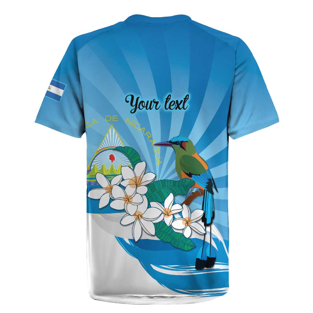 Nicaragua Independence Day Personalized Rugby Jersey Since 1821 Proud Guardabarranco Sacuanjoche - Wonder Print Shop