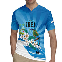 Nicaragua Independence Day Personalized Rugby Jersey Since 1821 Proud Guardabarranco Sacuanjoche - Wonder Print Shop