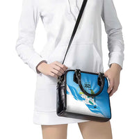 Nicaragua Independence Day Personalized Shoulder Handbag Since 1821 Proud Guardabarranco Sacuanjoche - Wonder Print Shop