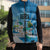 Nicaragua Independence Day Personalized Sleeveless Puffer Jacket Since 1821 Proud Guardabarranco Sacuanjoche - Wonder Print Shop