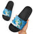 Nicaragua Independence Day Personalized Slide Sandals Since 1821 Proud Guardabarranco Sacuanjoche - Wonder Print Shop