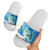 Nicaragua Independence Day Personalized Slide Sandals Since 1821 Proud Guardabarranco Sacuanjoche - Wonder Print Shop