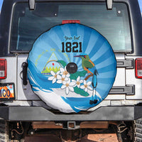 Nicaragua Independence Day Personalized Spare Tire Cover Since 1821 Proud Guardabarranco Sacuanjoche - Wonder Print Shop