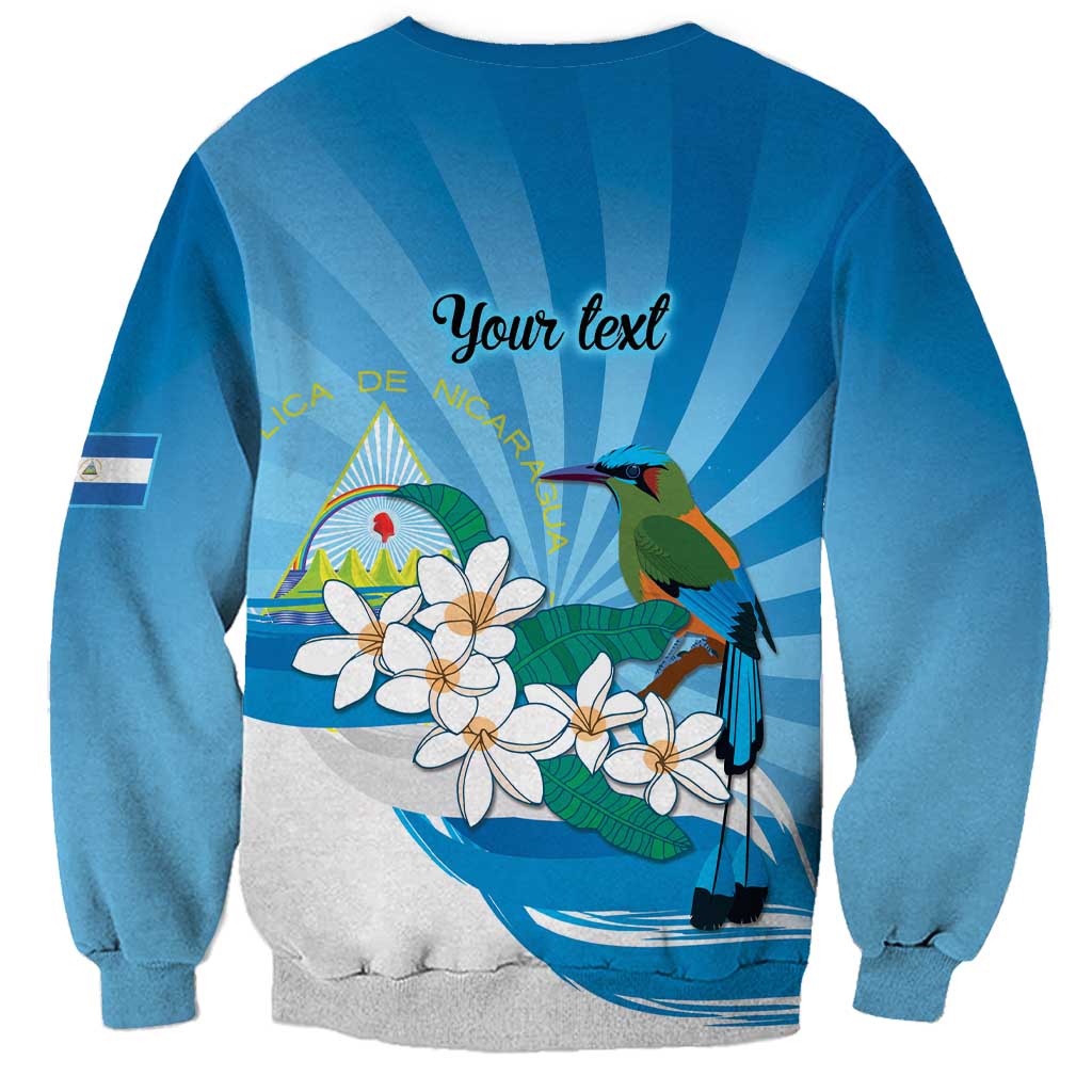 Nicaragua Independence Day Personalized Sweatshirt Since 1821 Proud Guardabarranco Sacuanjoche - Wonder Print Shop