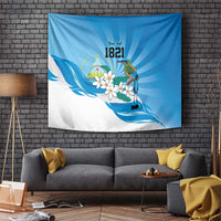 Nicaragua Independence Day Personalized Tapestry Since 1821 Proud Guardabarranco Sacuanjoche - Wonder Print Shop