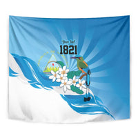 Nicaragua Independence Day Personalized Tapestry Since 1821 Proud Guardabarranco Sacuanjoche - Wonder Print Shop
