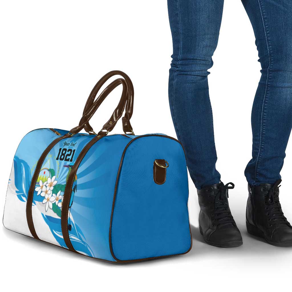 Nicaragua Independence Day Personalized Travel Bag Since 1821 Proud Guardabarranco Sacuanjoche - Wonder Print Shop