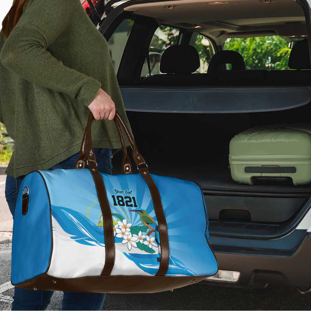 Nicaragua Independence Day Personalized Travel Bag Since 1821 Proud Guardabarranco Sacuanjoche - Wonder Print Shop