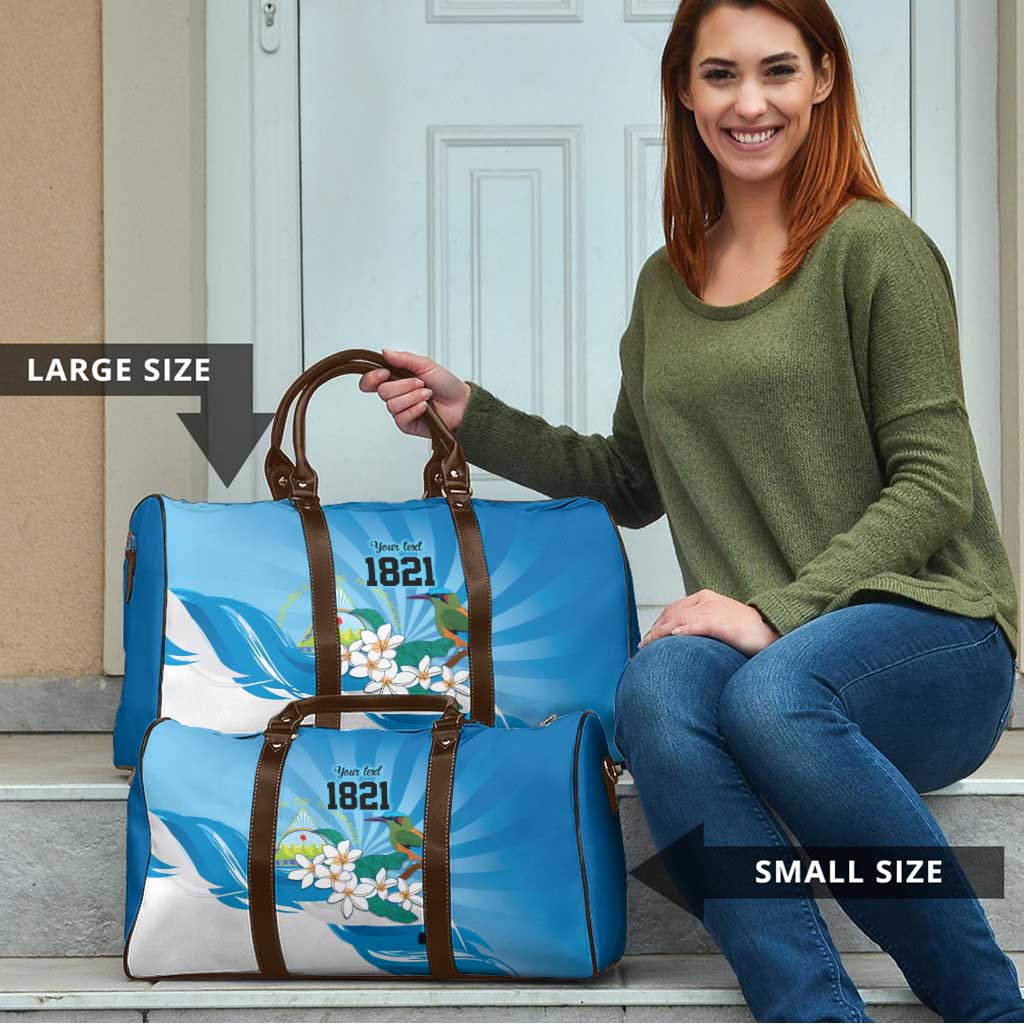 Nicaragua Independence Day Personalized Travel Bag Since 1821 Proud Guardabarranco Sacuanjoche - Wonder Print Shop