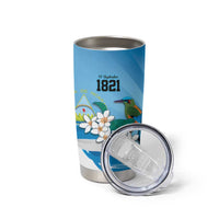 Nicaragua Independence Day Personalized Tumbler Cup Since 1821 Proud Guardabarranco Sacuanjoche - Wonder Print Shop