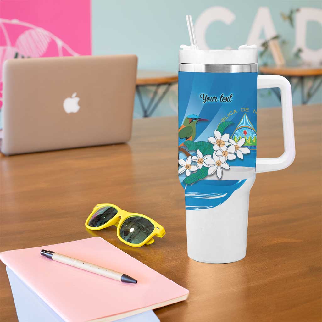 Nicaragua Independence Day Personalized Tumbler With Handle Since 1821 Proud Guardabarranco Sacuanjoche - Wonder Print Shop