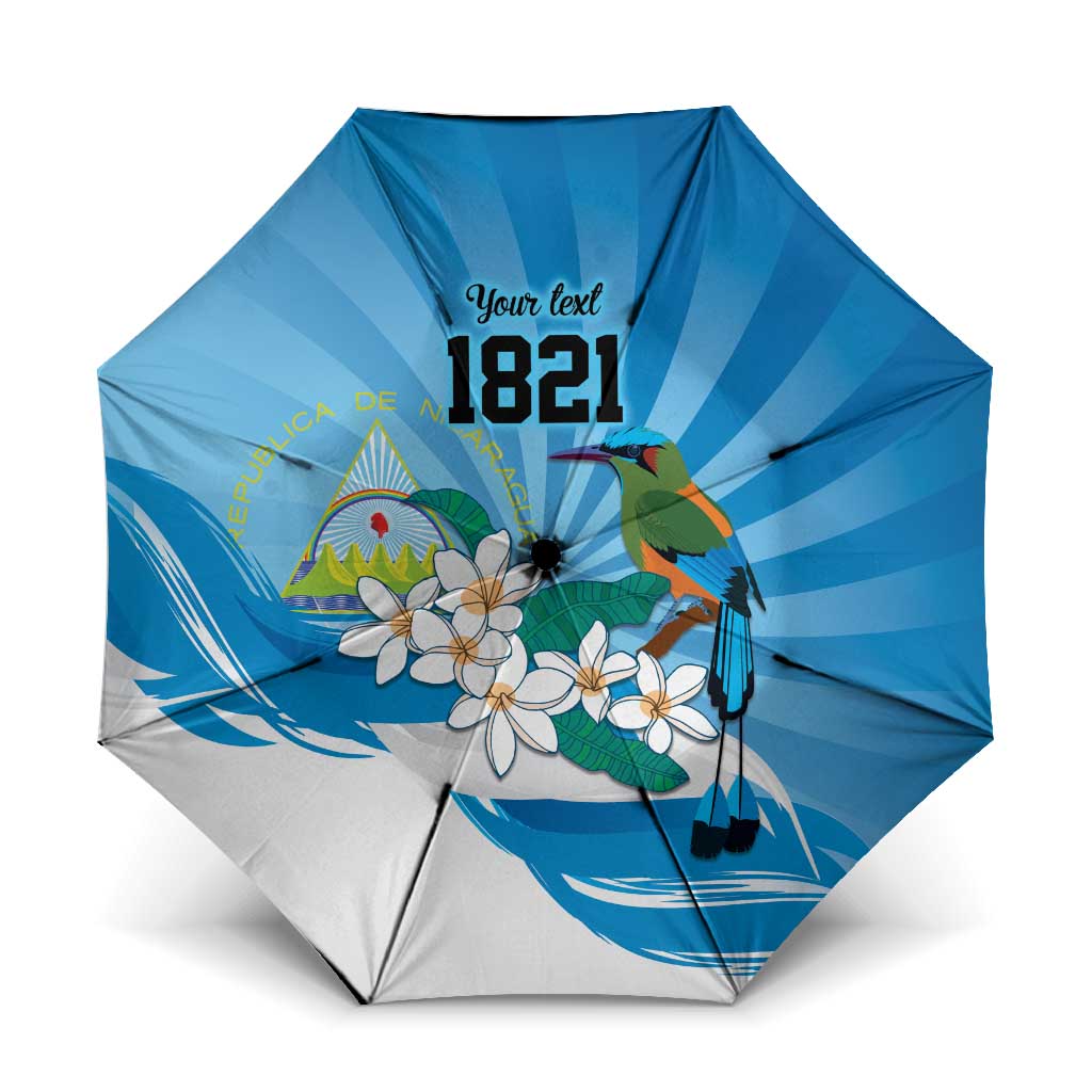 Nicaragua Independence Day Personalized Umbrella Since 1821 Proud Guardabarranco Sacuanjoche - Wonder Print Shop