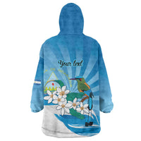 Nicaragua Independence Day Personalized Wearable Blanket Hoodie Since 1821 Proud Guardabarranco Sacuanjoche - Wonder Print Shop