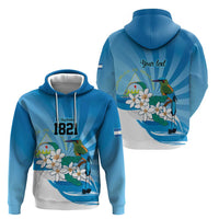Nicaragua Independence Day Personalized Zip Hoodie Since 1821 Proud Guardabarranco Sacuanjoche - Wonder Print Shop