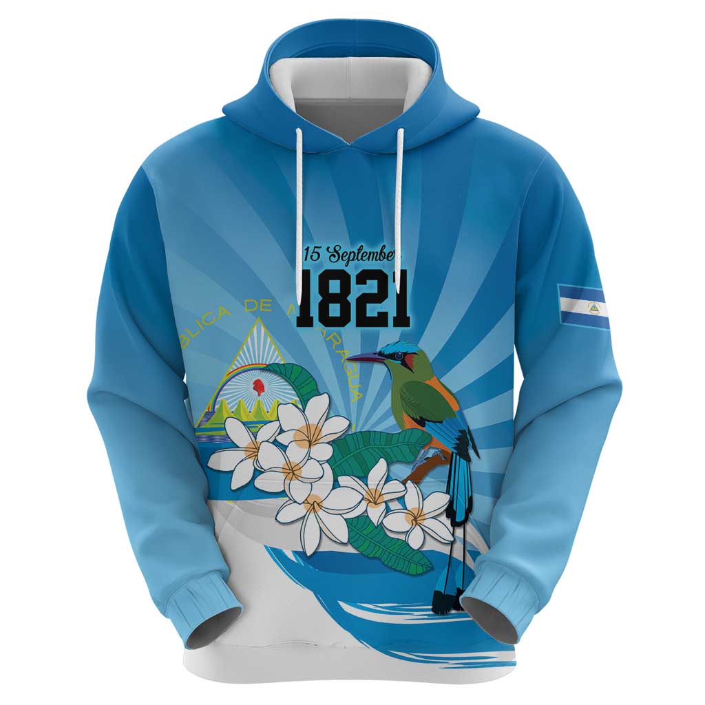 Nicaragua Independence Day Personalized Zip Hoodie Since 1821 Proud Guardabarranco Sacuanjoche - Wonder Print Shop
