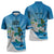 Nicaragua Independence Day Personalized Zipper Polo Shirt Since 1821 Proud Guardabarranco Sacuanjoche - Wonder Print Shop