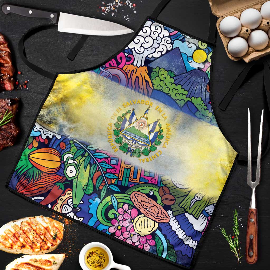 El Salvador Apron Funny Local Inspired - Wonder Print Shop