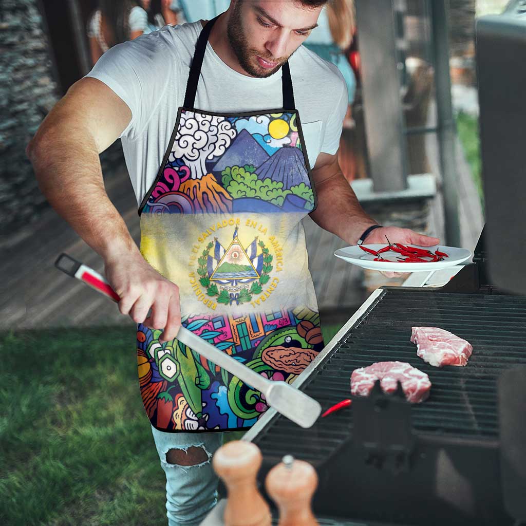 El Salvador Apron Funny Local Inspired - Wonder Print Shop