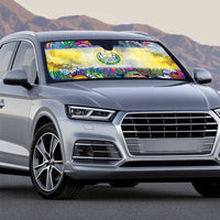 El Salvador Auto Sun Shade Funny Local Inspired - Wonder Print Shop