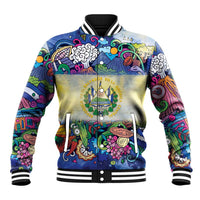El Salvador Baseball Jacket Funny Local Inspired - Wonder Print Shop