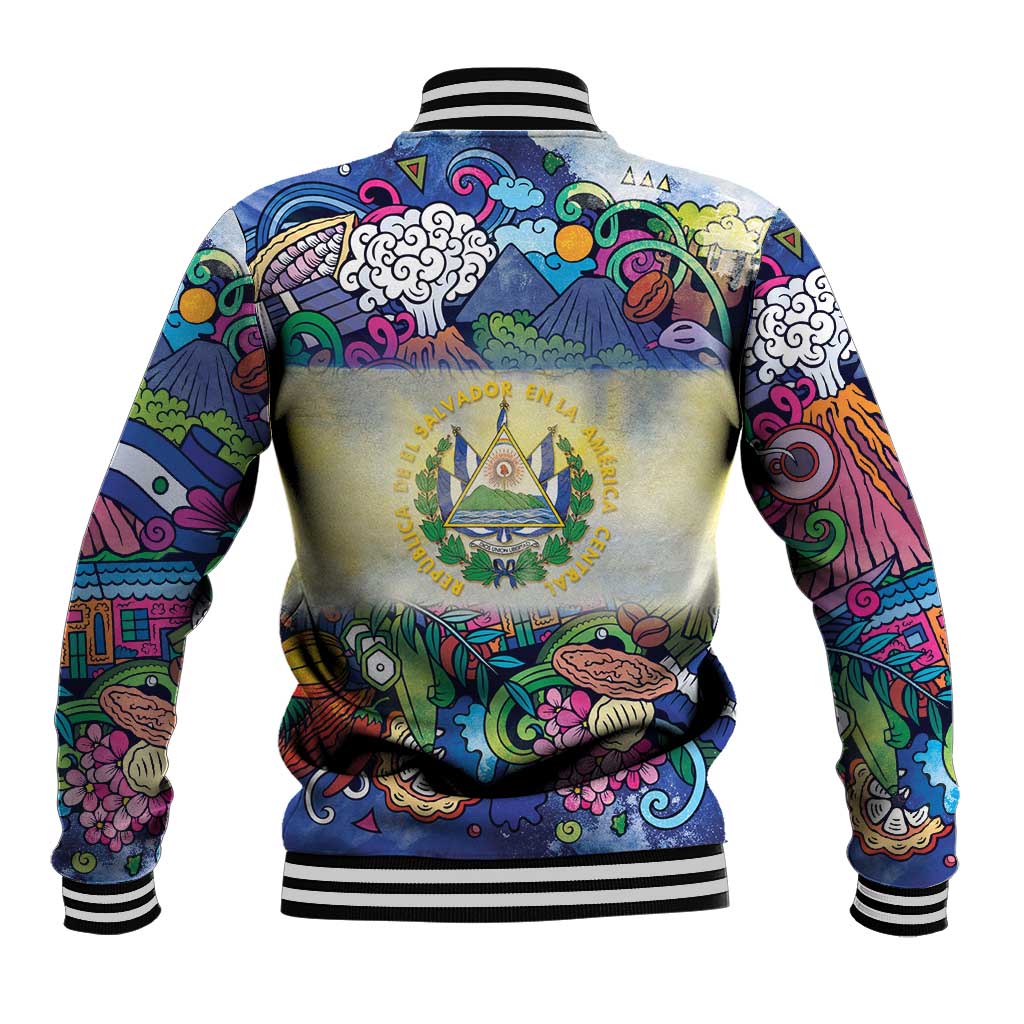 El Salvador Baseball Jacket Funny Local Inspired - Wonder Print Shop