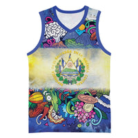 El Salvador Basketball Jersey Funny Local Inspired - Wonder Print Shop