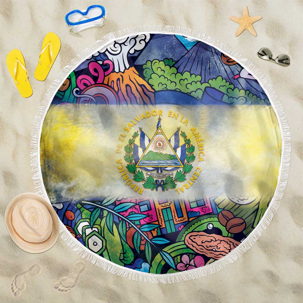 El Salvador Beach Blanket Funny Local Inspired - Wonder Print Shop