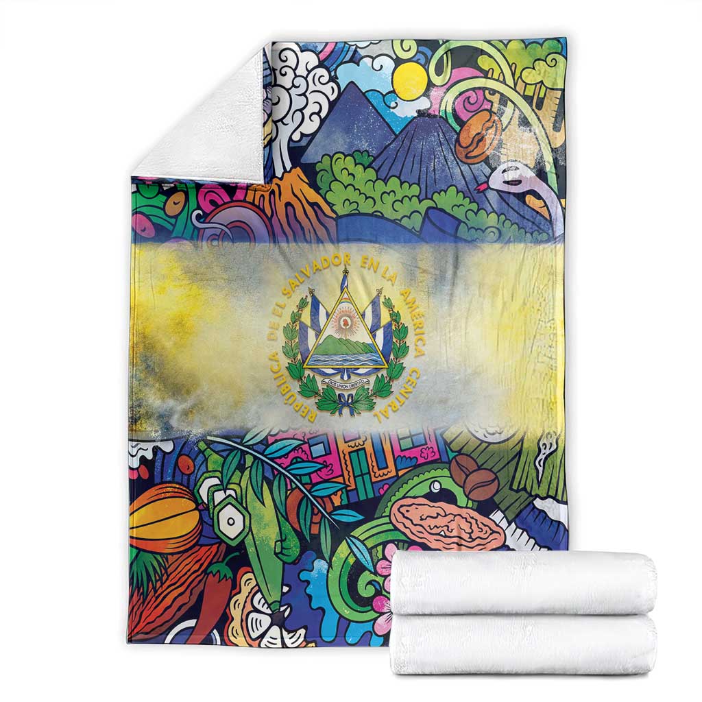 El Salvador Blanket Funny Local Inspired - Wonder Print Shop