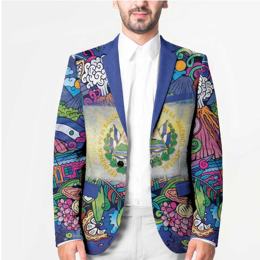 El Salvador Blazer Funny Local Inspired - Wonder Print Shop