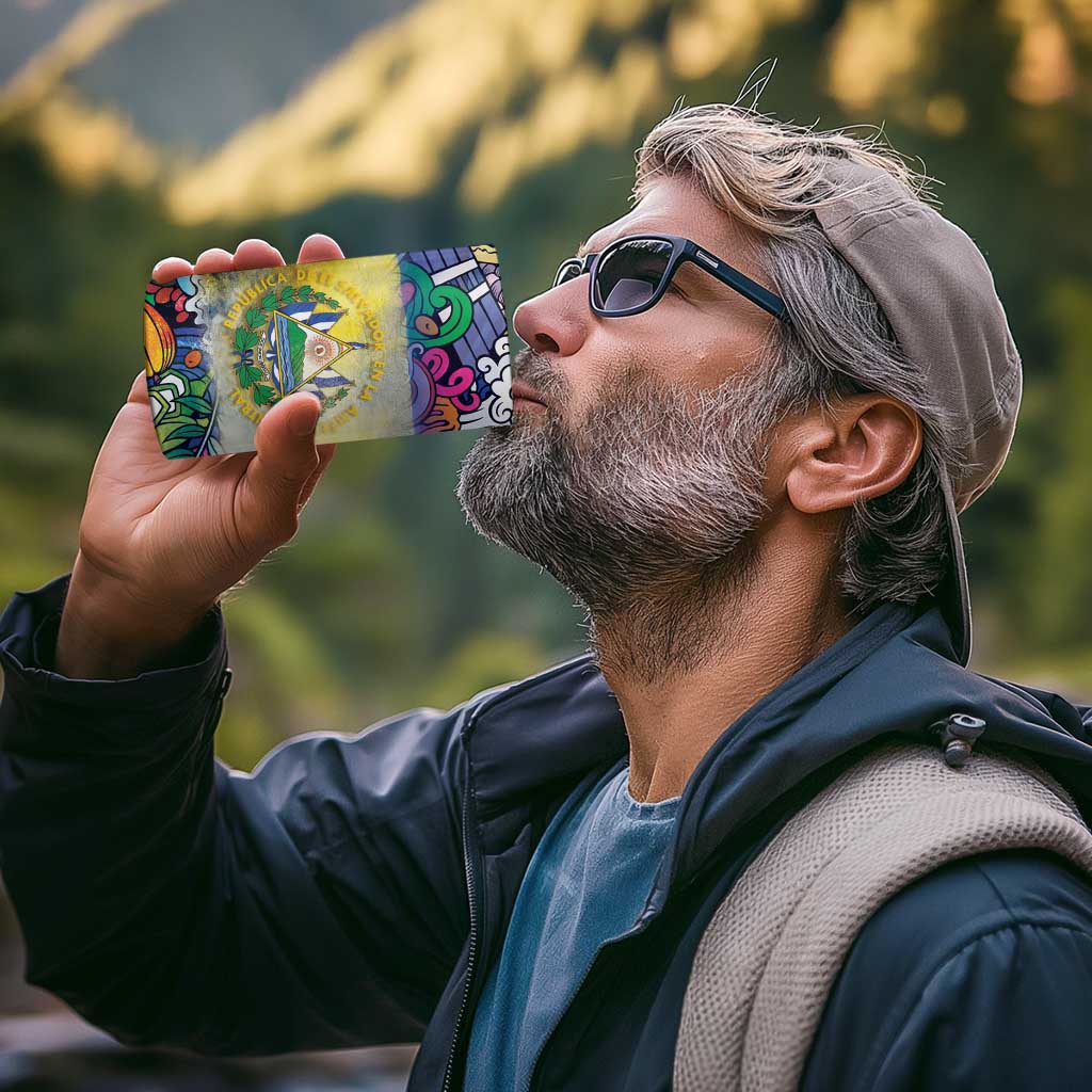 El Salvador 4 in 1 Can Cooler Tumbler Funny Local Inspired - Wonder Print Shop