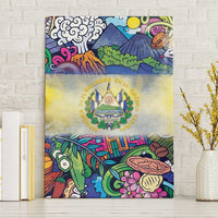 El Salvador Canvas Wall Art Funny Local Inspired - Wonder Print Shop