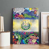 El Salvador Canvas Wall Art Funny Local Inspired - Wonder Print Shop