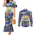 El Salvador Couples Matching Mermaid Dress and Long Sleeve Button Shirt Funny Local Inspired - Wonder Print Shop