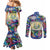 El Salvador Couples Matching Mermaid Dress and Long Sleeve Button Shirt Funny Local Inspired - Wonder Print Shop