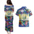 El Salvador Couples Matching Puletasi and Hawaiian Shirt Funny Local Inspired - Wonder Print Shop