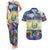 El Salvador Couples Matching Tank Maxi Dress and Hawaiian Shirt Funny Local Inspired - Wonder Print Shop