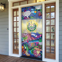 El Salvador Door Cover Funny Local Inspired - Wonder Print Shop