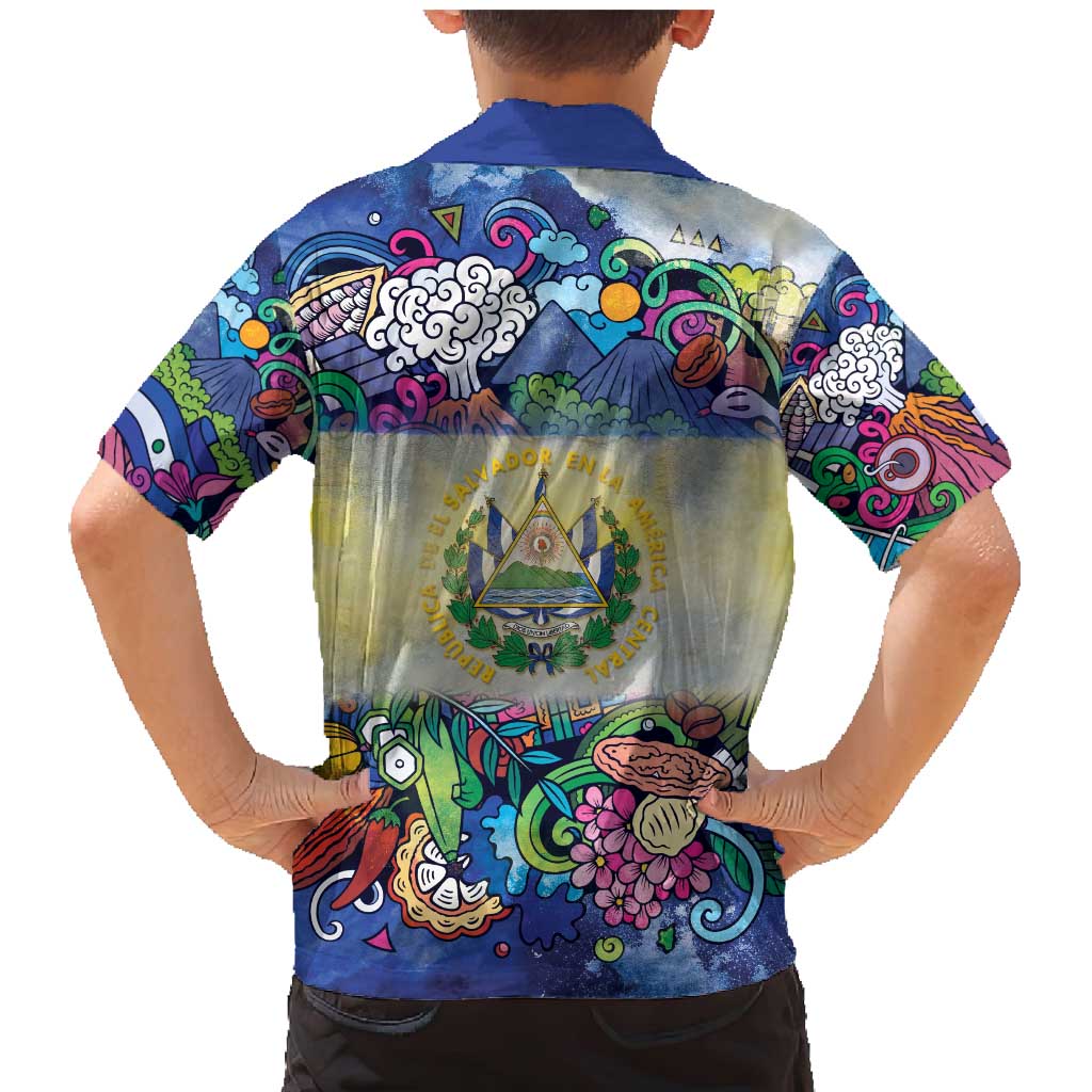 El Salvador Family Matching Mermaid Dress and Hawaiian Shirt Funny Local Inspired - Wonder Print Shop