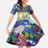 El Salvador Family Matching Mermaid Dress and Hawaiian Shirt Funny Local Inspired - Wonder Print Shop
