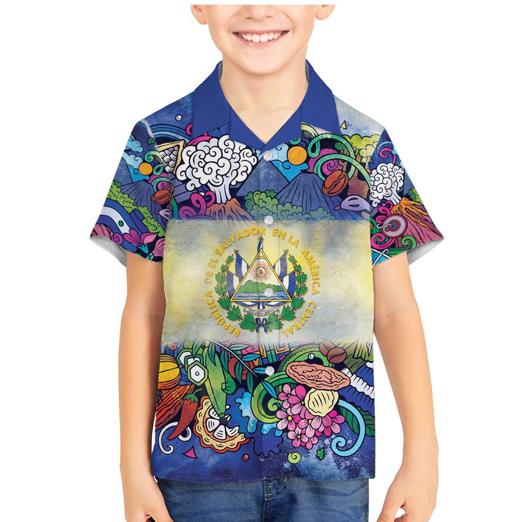 El Salvador Family Matching Mermaid Dress and Hawaiian Shirt Funny Local Inspired - Wonder Print Shop
