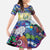 El Salvador Family Matching Off The Shoulder Long Sleeve Dress and Hawaiian Shirt Funny Local Inspired - Wonder Print Shop