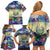 El Salvador Family Matching Off Shoulder Short Dress and Hawaiian Shirt Funny Local Inspired - Wonder Print Shop
