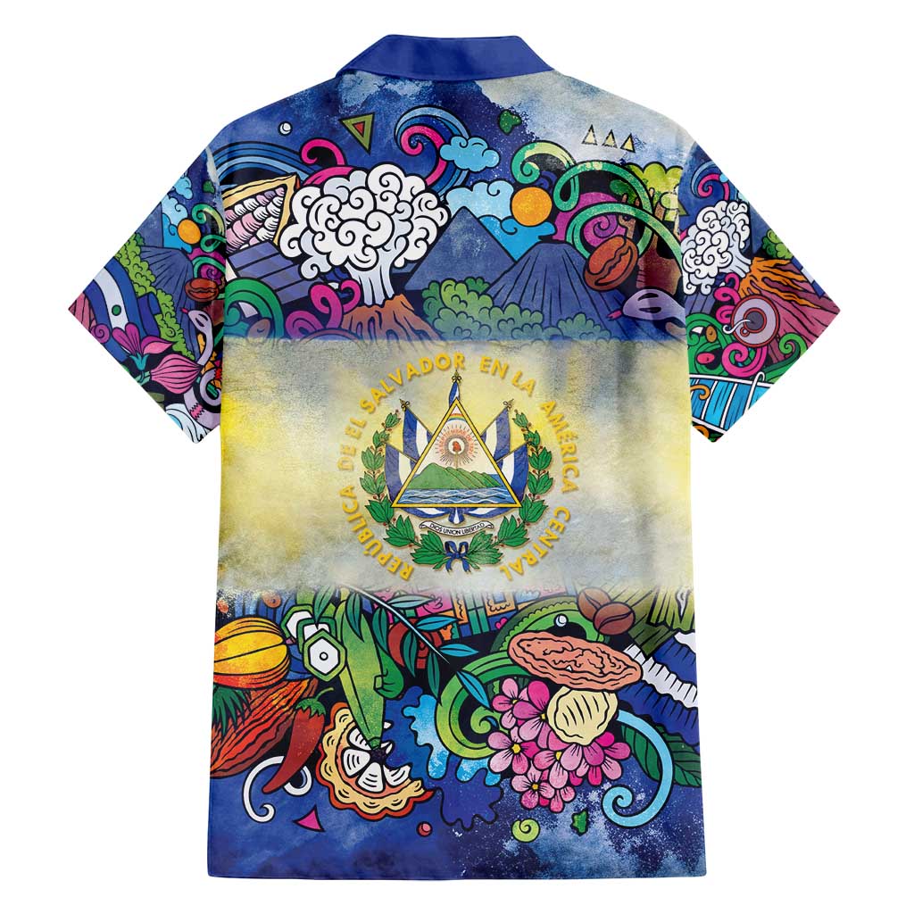 El Salvador Family Matching Off Shoulder Short Dress and Hawaiian Shirt Funny Local Inspired - Wonder Print Shop