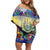 El Salvador Family Matching Off Shoulder Short Dress and Hawaiian Shirt Funny Local Inspired - Wonder Print Shop